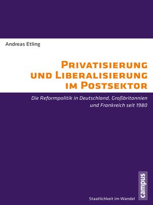cover image of Privatisierung und Liberalisierung im Postsektor